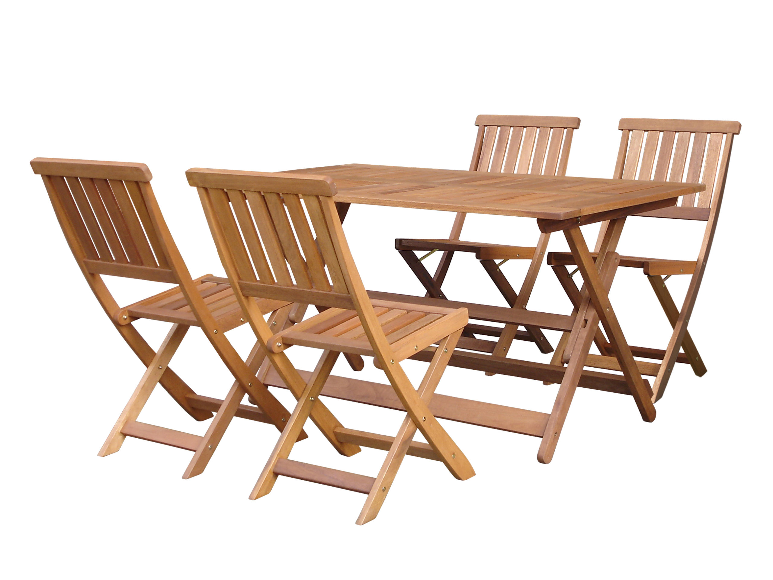 Yarra Rectangular Folding Table Set